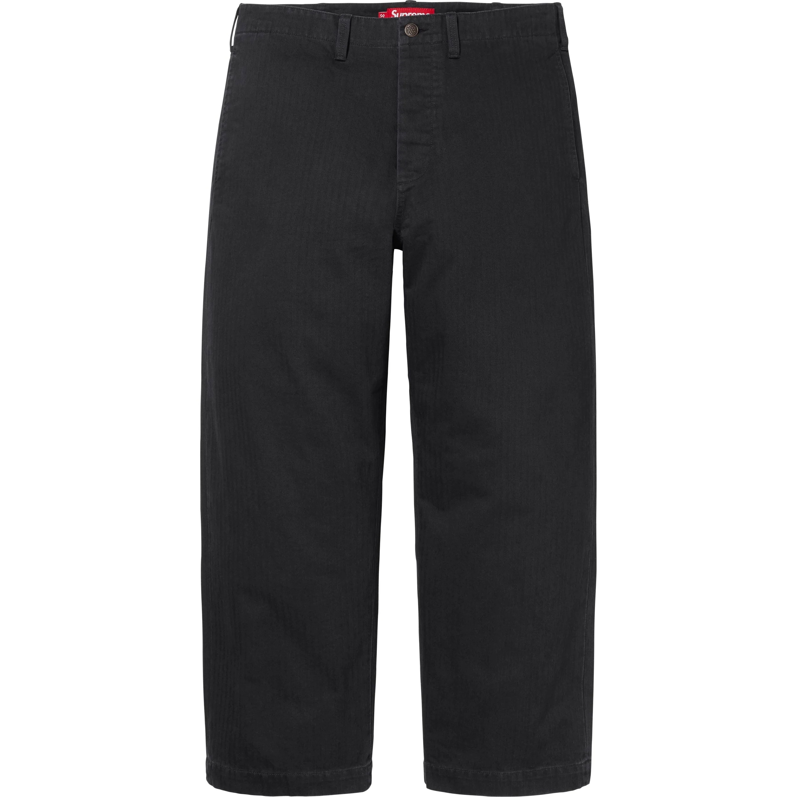 Washed Herringbone Chino Pant view 11